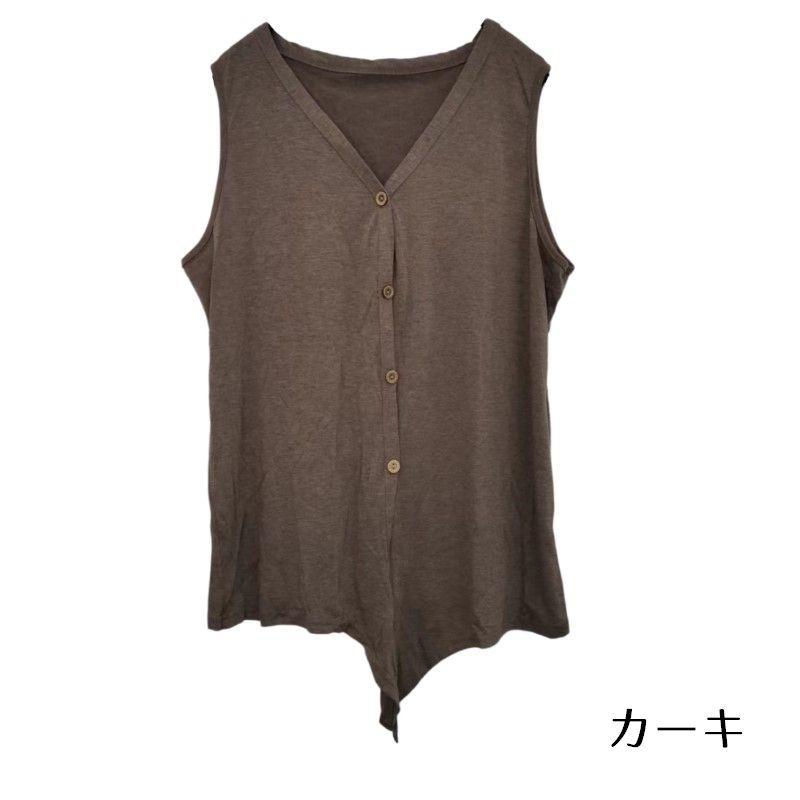 OHGA ノースリーブ　ブラウス CATEGORY TOPS | OHGA
