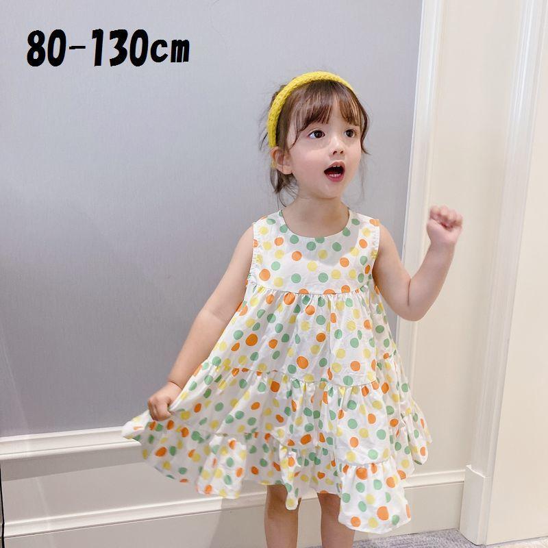 ベビー キッズ マタニティ 紺 赤 ワンピース キッズ ベビー 女の子 クルーネック ノースリーブ ドット ギャザー フレア 膝丈 かわいい おしゃれ 子供服 Dkiubeab71 Www Kbdav Ac In