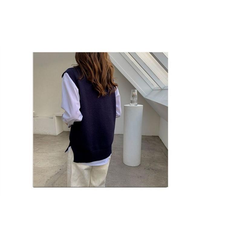 plusnao（プラスナオ） ニットベスト レディース 女性用 トップス プル