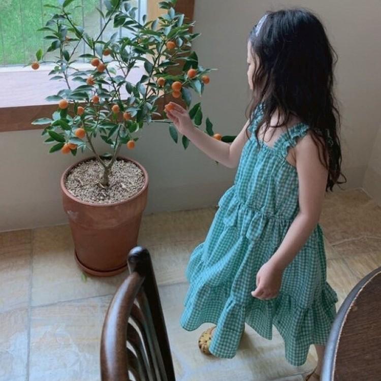 ワンピース キャミワンピ 110-165cm キッズ ジュニア 子供服 女の子 