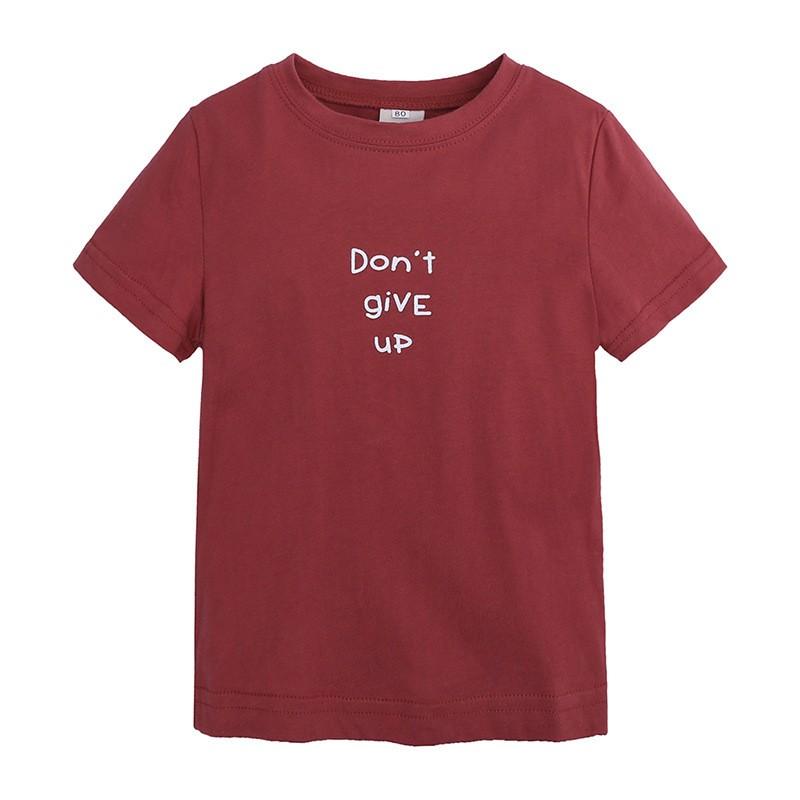 Tシャツ 半袖 キッズ ベビー 子供服 男の子 女の子 トップス カットソー クルーネック 英字 プリント シンプル カジュアル こども服 子ども服|plusnao|03