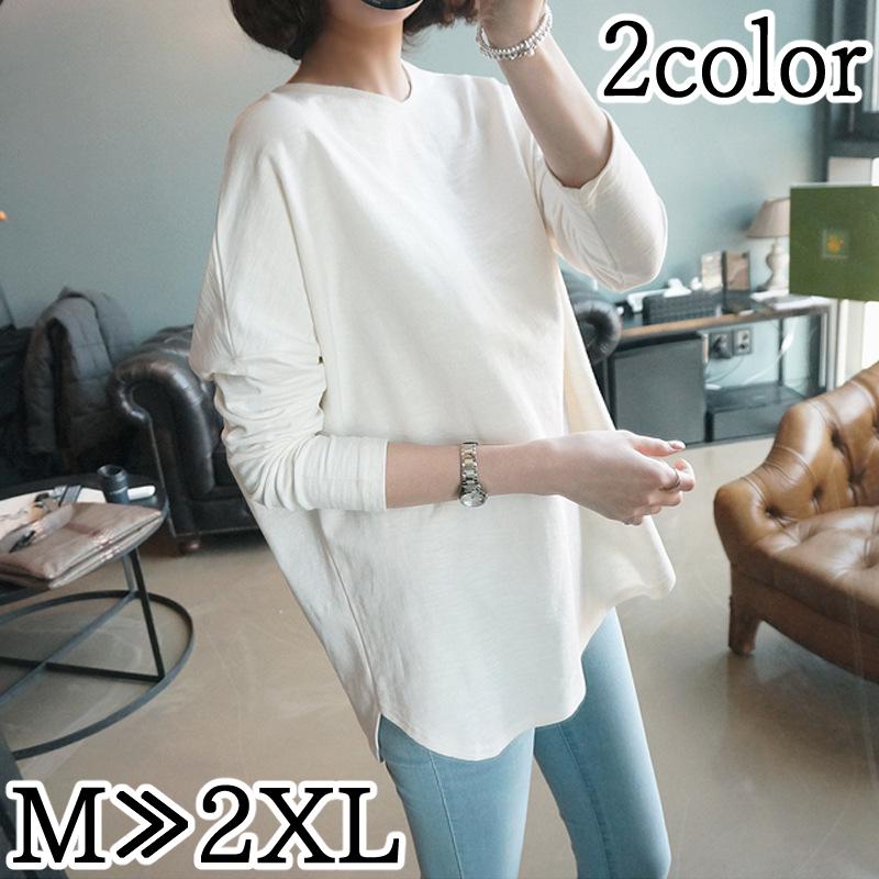 カットソー レディース 女性用 婦人服 トップス ロンT Tシャツ 