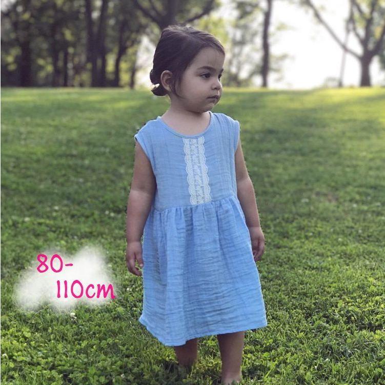 ワンピース 子供服 キッズ ベビー 女の子 ノースリーブ レース かわいい ナチュラル シンプル おしゃれ 切り替え フレア ひざ丈 お出掛け Top プラスナオyahoo 店 通販 Yahoo ショッピング