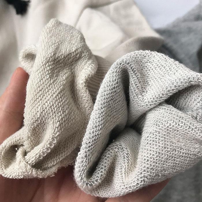 パーカー キッズ 子供 男の子 女の子 トップス プルオーバー 長袖 バイカラー 裏起毛 フード 耳付き うさぎ くま 可愛い | plusnao | 09