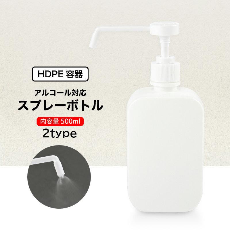 スプレーボトル 容器 ポンプ式 アルコール対応 500ml ディスペンサー 詰め替えボトル 消毒 ウイルス対策 プッシュ 店舗 旅行 出張 事務所 入 プラスナオ Paypayモール店 通販 Paypayモール
