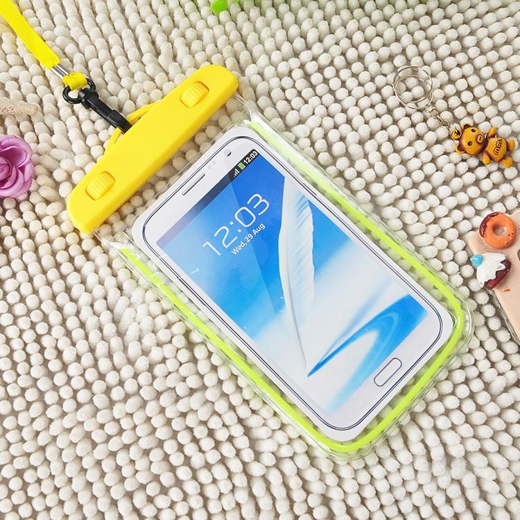 スマホ用防水ケース 防水ケース 5インチ対応 6インチ対応 ストラップ付き 夜光 スマートフォン Iphone アイフォン 水中撮影 携帯電話 防水ポ プラスナオ Paypayモール店 通販 Paypayモール