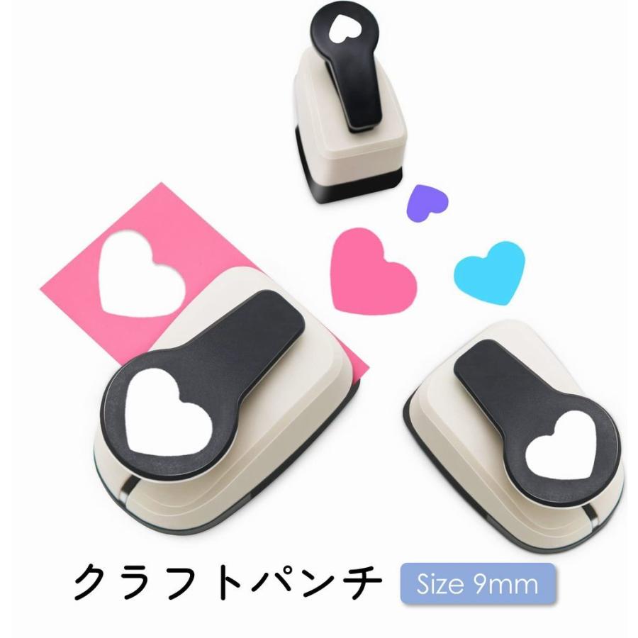 plusnao クラフトパンチ 穴あけパンチ 型抜き 9mm 小 文具