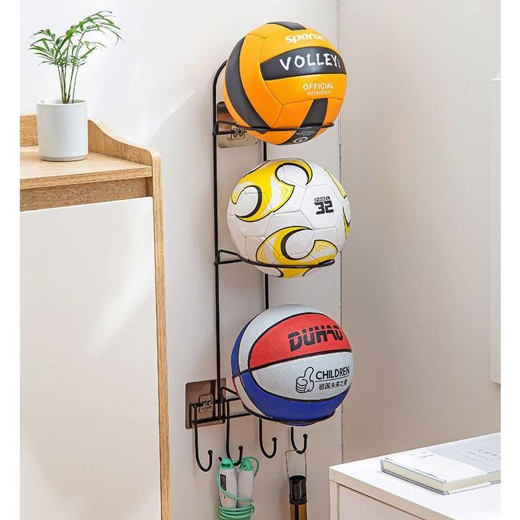 plusnao ボール収納 壁掛け収納 玄関収納 バスケットボール