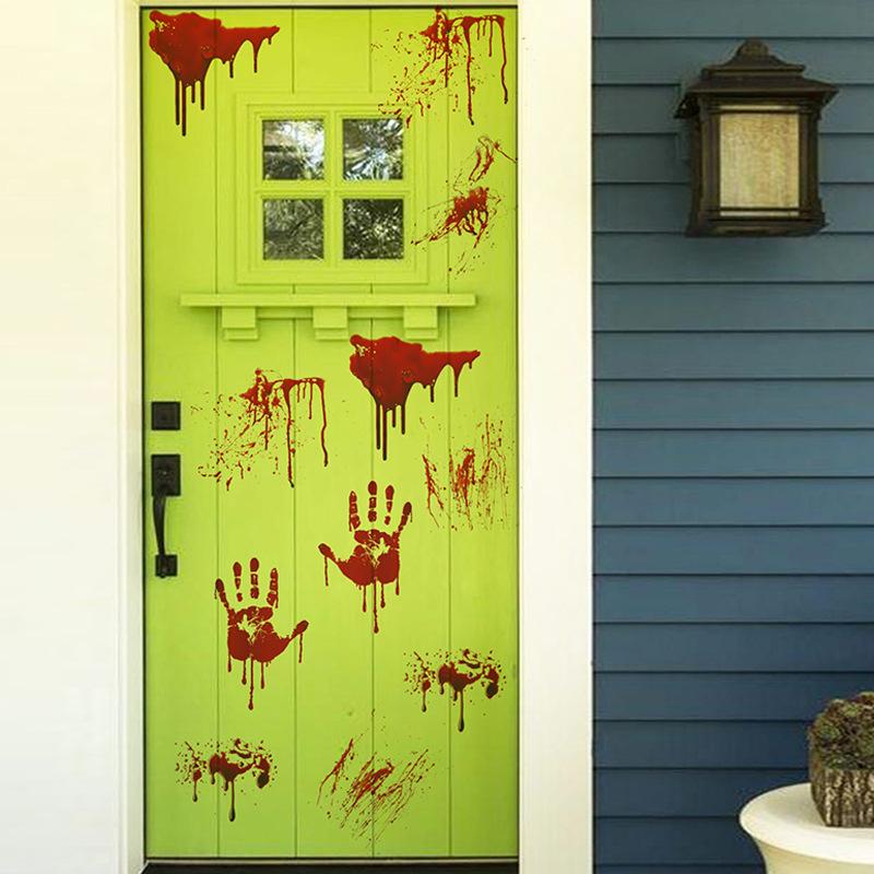 ウォールステッカー ハロウィン 血の跡 手形 血痕 Halloween 壁 壁紙シール パーティ イベント インテリア 飾りつけ ホラー 怖い こわい Zak プラスナオyahoo 店 通販 Yahoo ショッピング