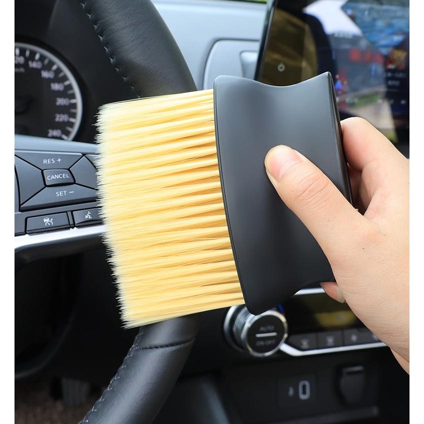 清掃ブラシ 車用品 車内清掃 カー用品 掃除 ホコリ取り エアコン 吹き出し口 クリーニング クリーナー 隙間掃除