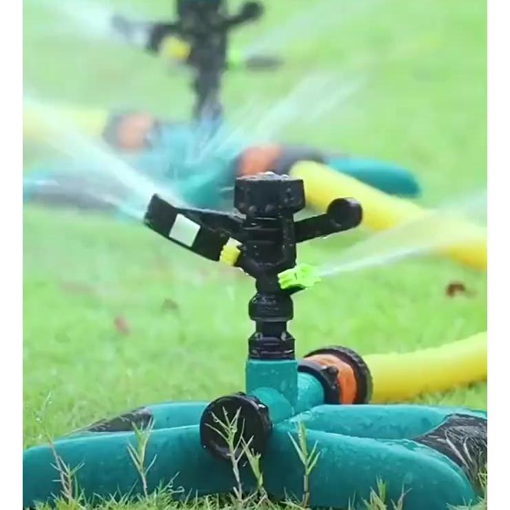 園芸用スプリンクラー 散水機 トリプルアーム スプリンクラー 