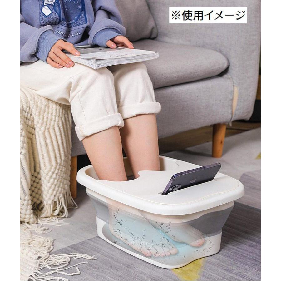 トプラン リラックスフットバス 加温式＆折りたたみ TO-PLAN 折りたたみリラックスフットバス トプラン リラックス