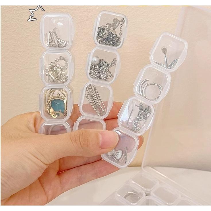アクセサリーケース アクセサリーボックス 28マス 56マス クリア 透明