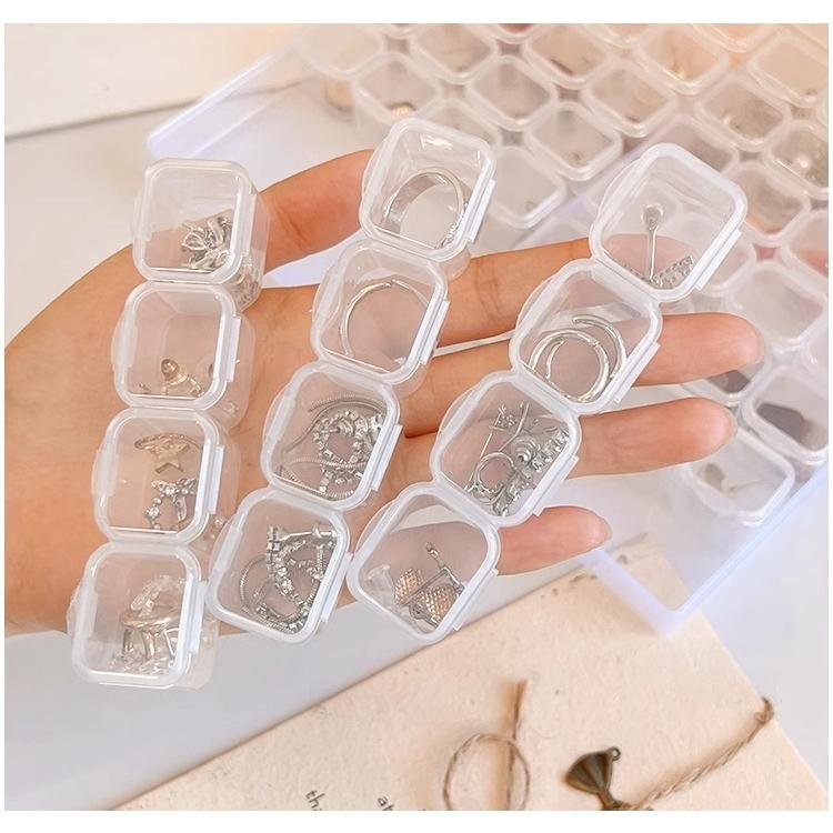 アクセサリーケース アクセサリーボックス 28マス 56マス クリア 透明