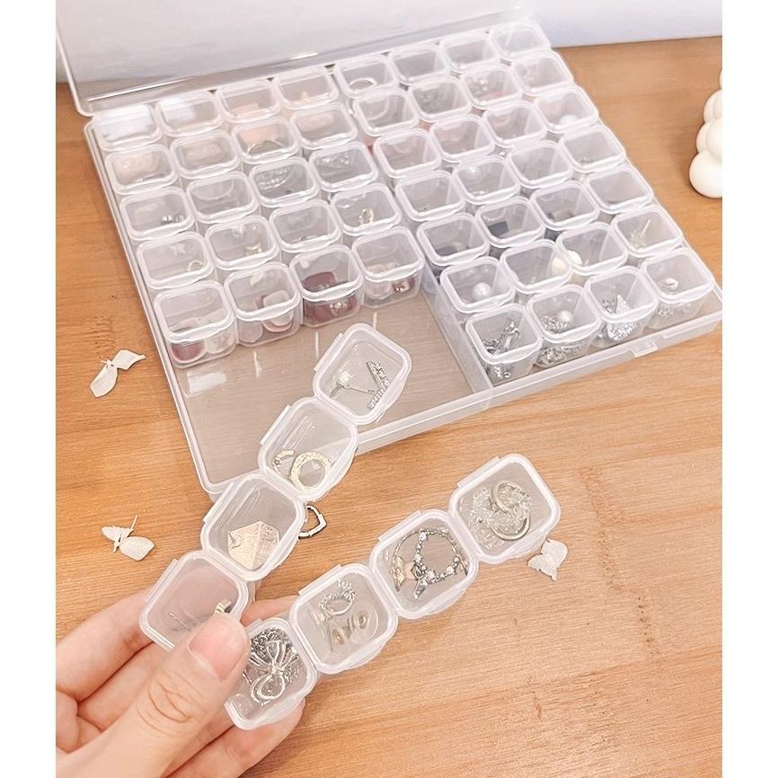 アクセサリーケース アクセサリーボックス 28マス 56マス クリア 透明