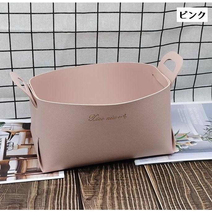 ウサハナ　不織布　収納ボックス　小物入れ plusnao 小物入れ 収納ケース ボックス 蓋付き 防塵 半透明