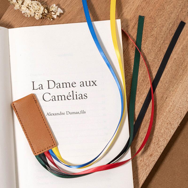 plusnao（プラスナオ） しおり ブックマーク リボン 複数 5本 便利