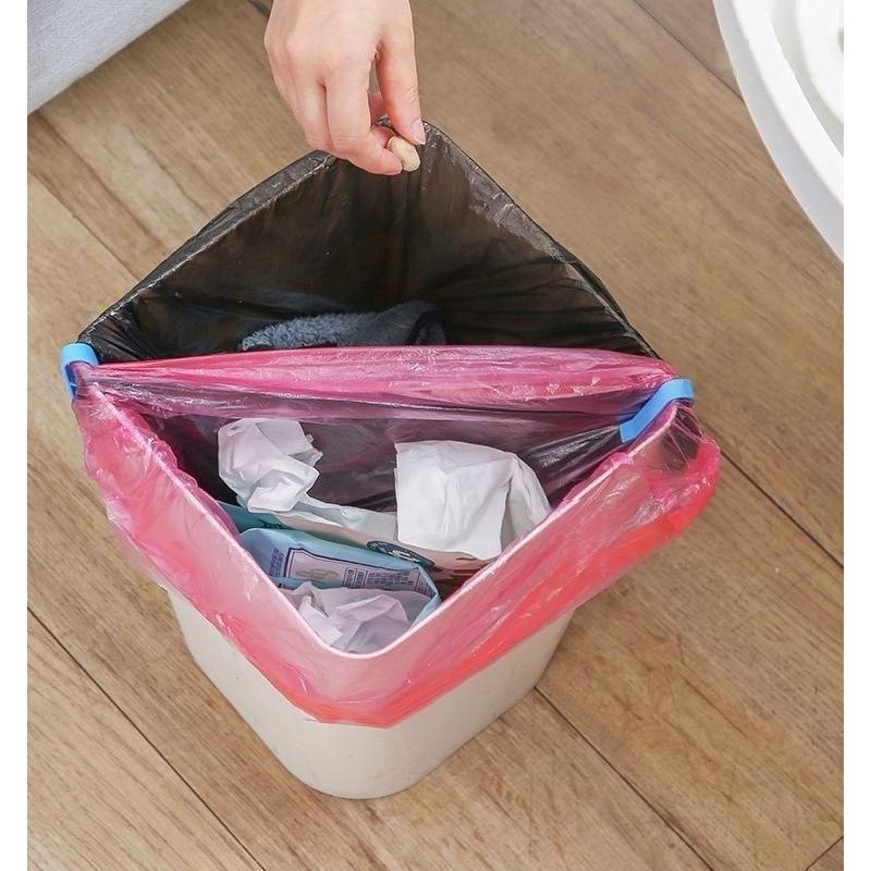 plusnao（プラスナオ） ゴミ袋止めクリップ ゴミ箱クリップ 10個セット