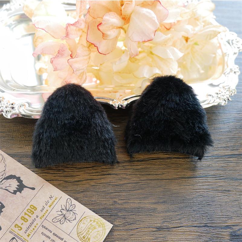 猫耳 ネコ耳 10個セット ハンドメイド用品 手芸用品 裁縫 パーツ