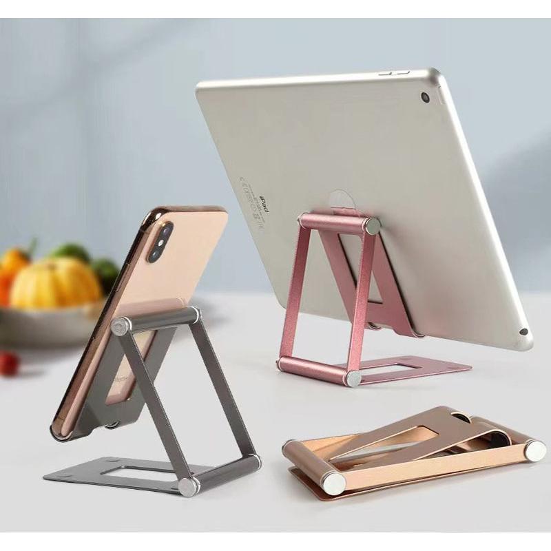 コメントで2000円引‼︎メタルスタンドホルダー タブレット スマホスタンド スマホスタンド スマホホルダー 折り畳み 折りたたみ メタル スリム