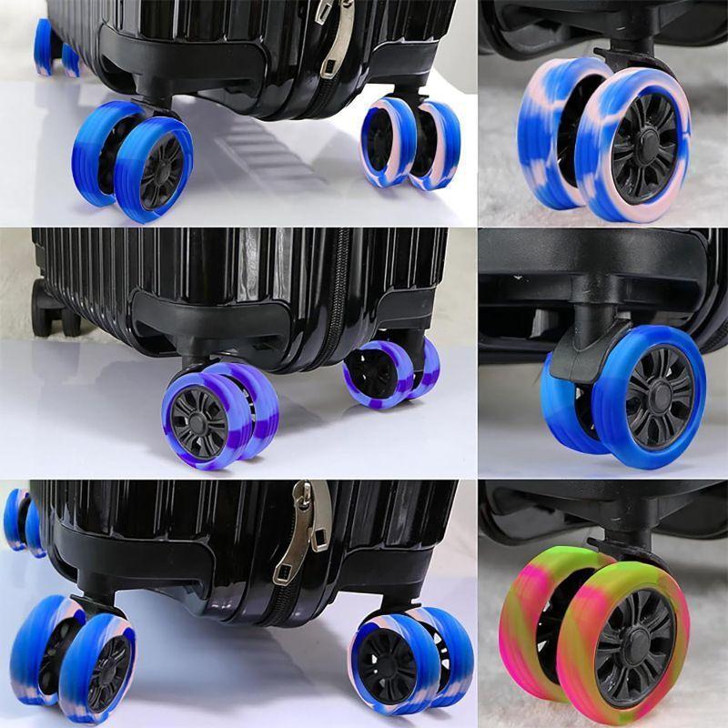 plusnao キャスターカバー 同色8個セット シリコン ゴム