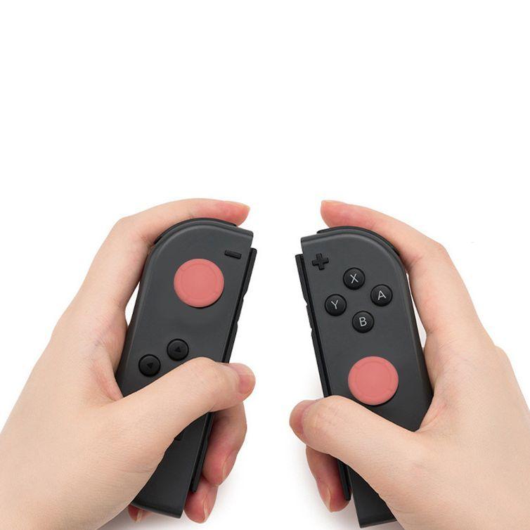 Switch スティックカバー 同色4個セット 無地 コントローラー