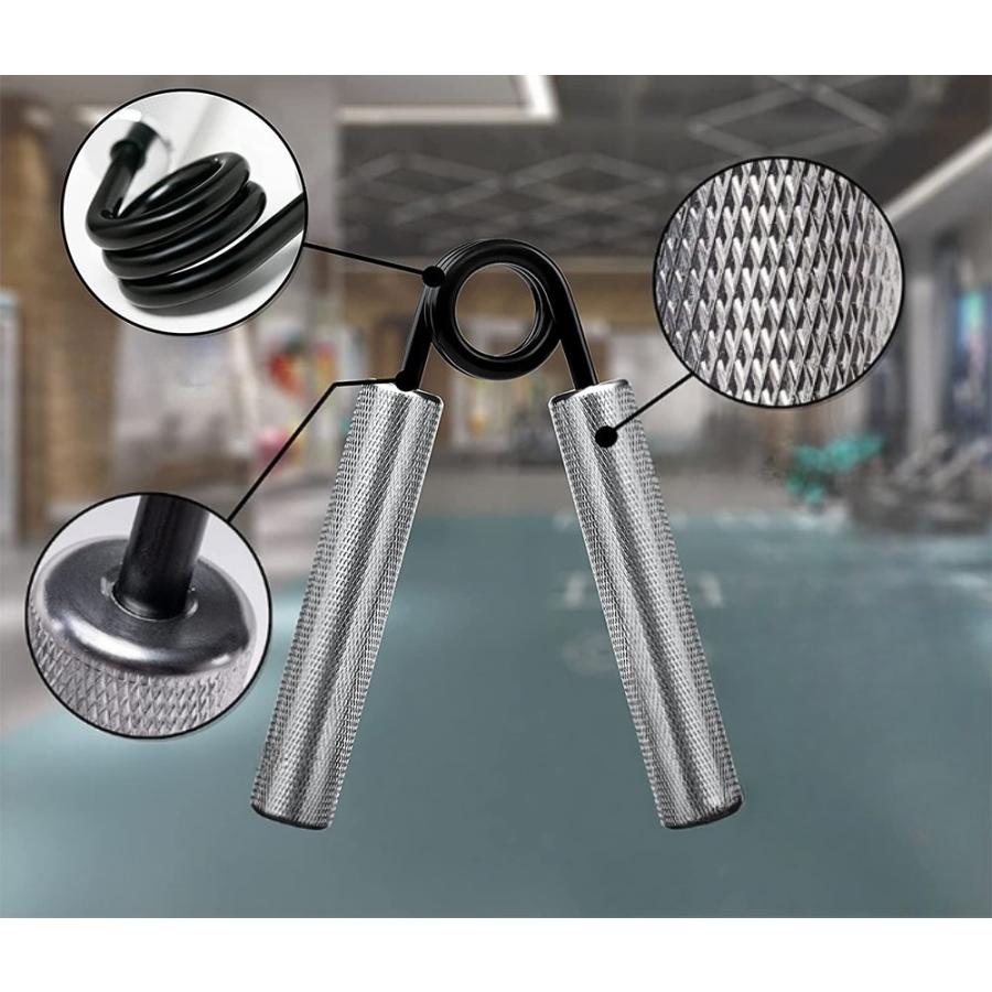 plusnao ハンドグリップ ハンドグリッパー 滑り止め 50lb 100lb