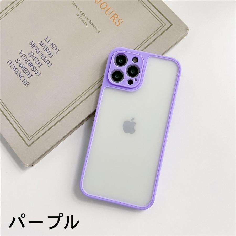 iPhoneケース スマホケース 背面保護 傷防止 汚れ防止 クリアカラー