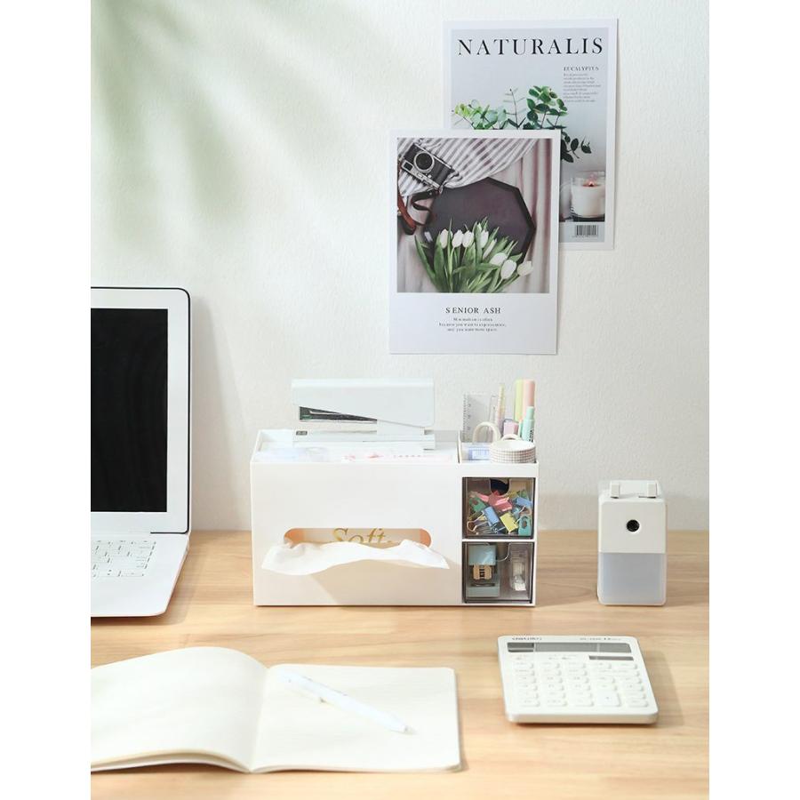 plusnao（プラスナオ） ティッシュケース ティッシュボックス 多機能