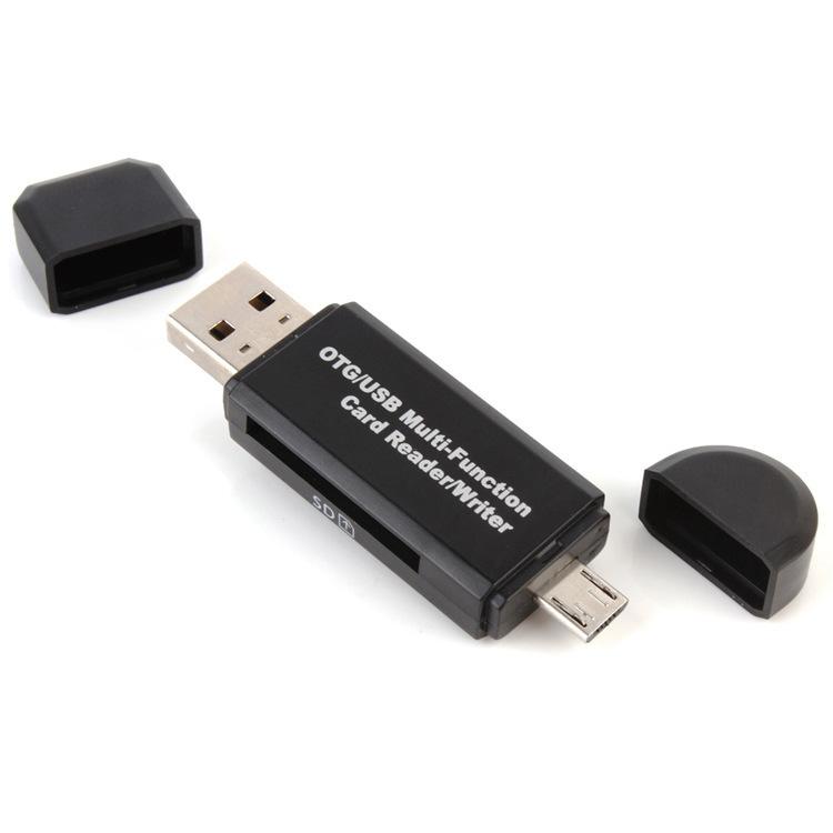 外付けメモリカードリーダー USB SDカード MicroSDカード パソコン周辺機器 記憶装置 OTG対応 Mac 64GB USB2.0 Andr｜plusnao｜03