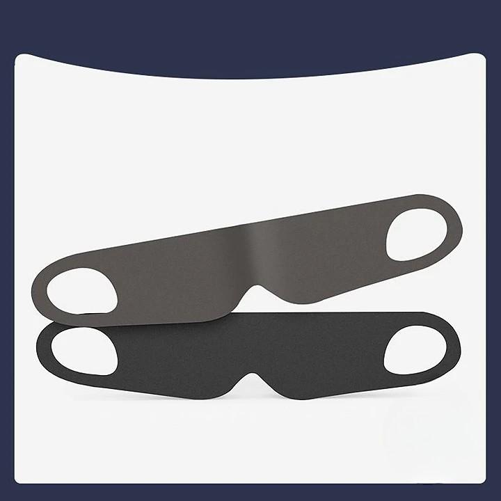 アイマスク 薄手 軽量 伸縮性 フット感 一体型 遮光 安眠グッズ 男女兼用 無地 睡眠 就寝時 仮眠 旅行 トラベル 携帯 自宅 リラックス | plusnao | 08