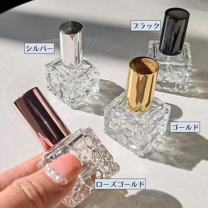 アトマイザー 10ml ガラス製 小瓶 小分け 詰替え容器 スプレーボトル