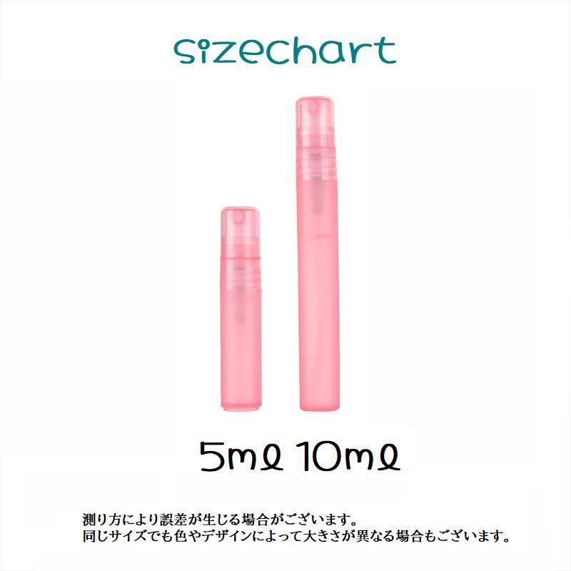 アトマイザー 詰め替え容器 5ml 10ml アルコール対応 ミニボトル