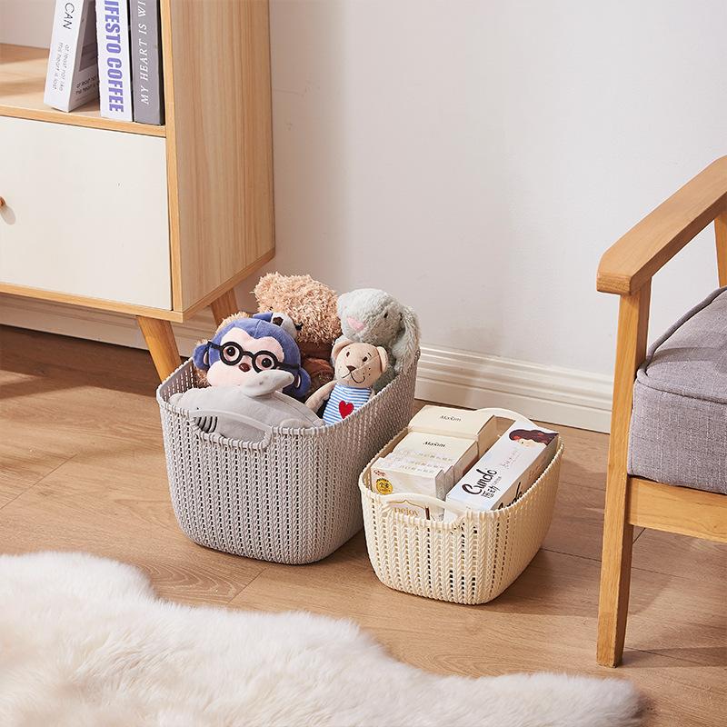 plusnao（プラスナオ） ランドリーバスケット 洗濯かご 洗濯物入れ