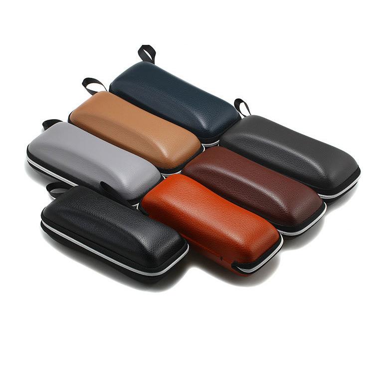 plusnao 眼鏡ケース メガネケース サングラスケース レザー調