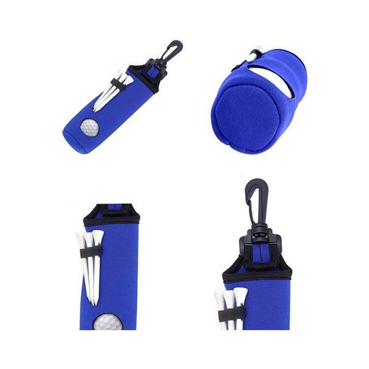 plusnao ボールケース ゴルフ ボールポーチ ボールホルダー