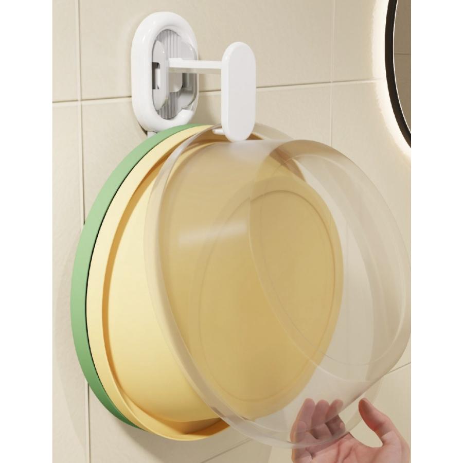 plusnao 粘着フック 壁掛けフック 洗面器フック 吊り下げ 浴室