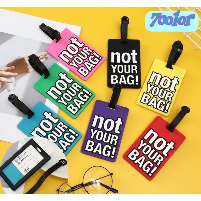 plusnao（プラスナオ） ネームタグ 旅行タグ 荷物タグ バッグ用