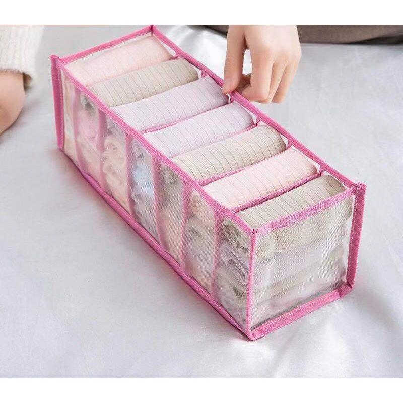 良選NCピンク7マス 衣類 仕切り収納ケース Amazon｜良選NCピンク7マス 衣類 仕切り収納ケース サイズ 33*28*17.5