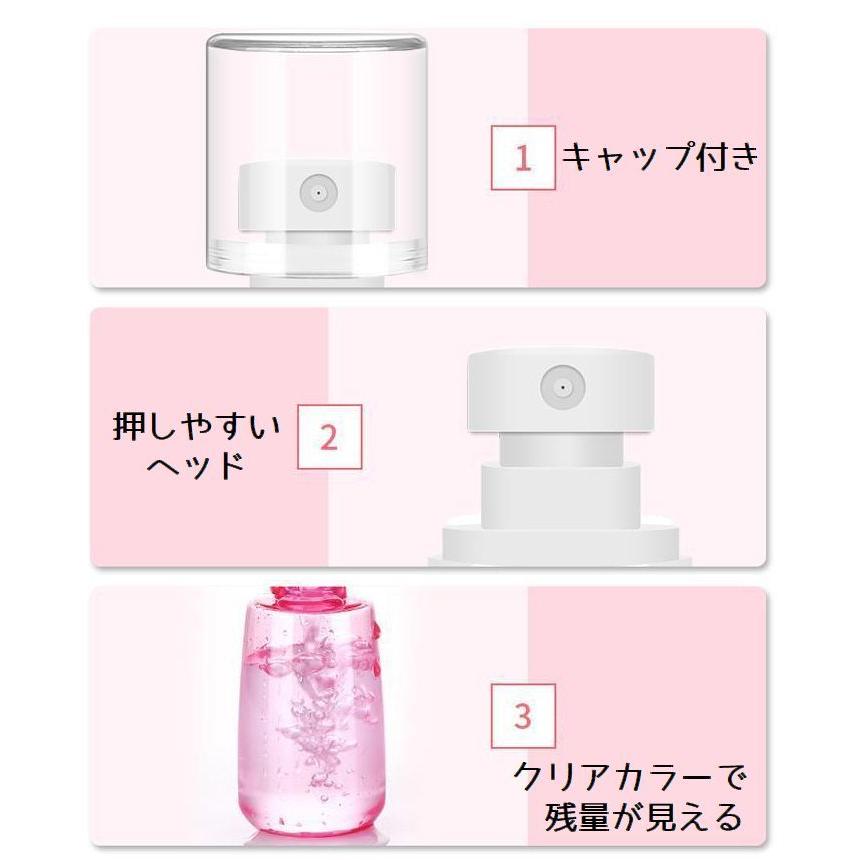詰め替え容器 空容器 スプレーボトル 30ml 60ml 100ml 消毒液対応  