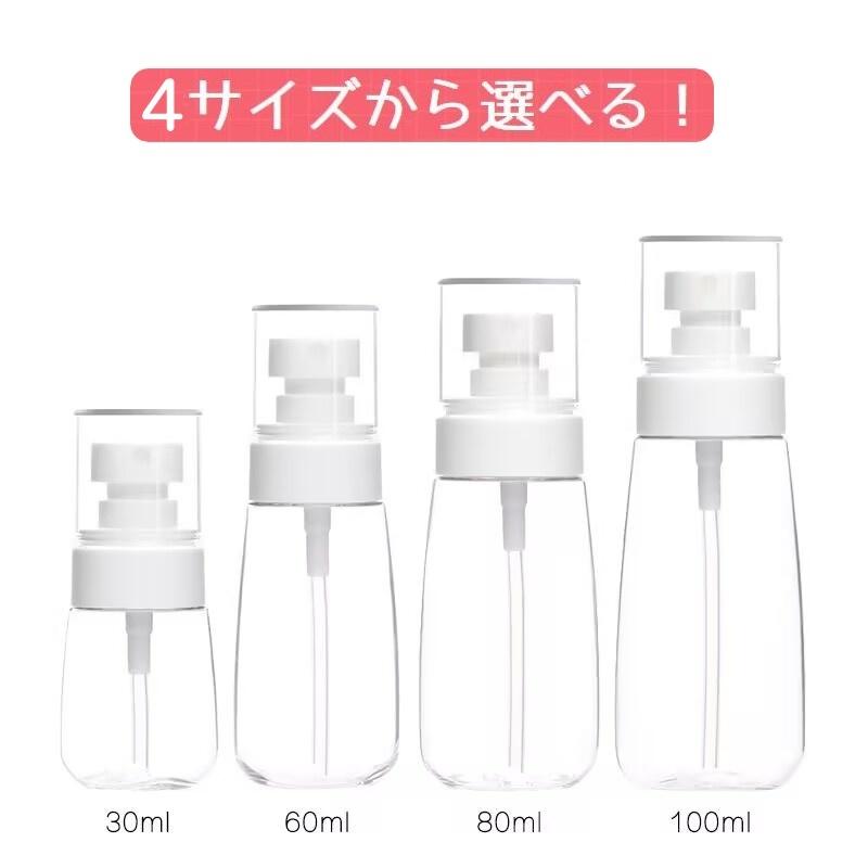 詰め替え容器 空容器 スプレーボトル 30ml 60ml 100ml 消毒液対応