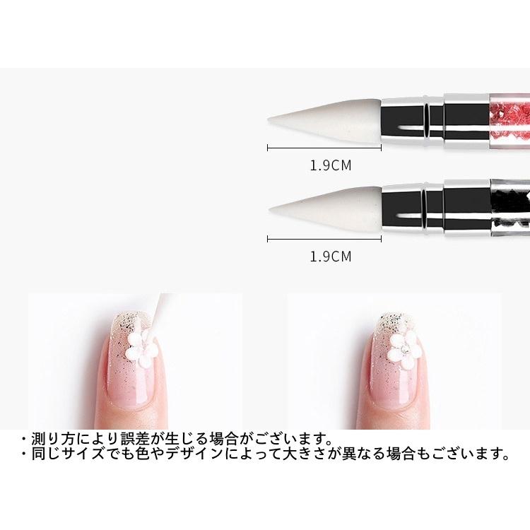 ネイルブラシ シリコンブラシ 筆 5本セット 多用途 ジェルネイル ネイルブラシ シリコンブラシ 筆 5本セット 多用途 ジェルネイル