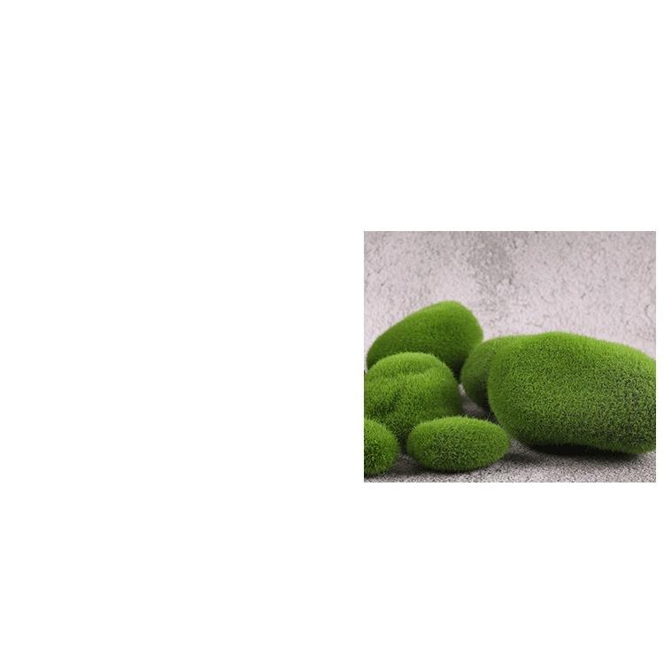 60x30x36cm水槽用レイアウト苔付け(フェイク苔) 60x30x36cm水槽用レイアウト苔付け(フェイク苔)