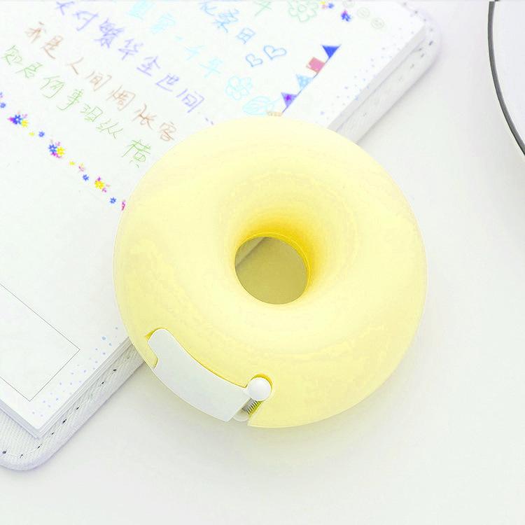 テープカッター テープディスペンサー 文房具 文具 事務用品 ドーナツ