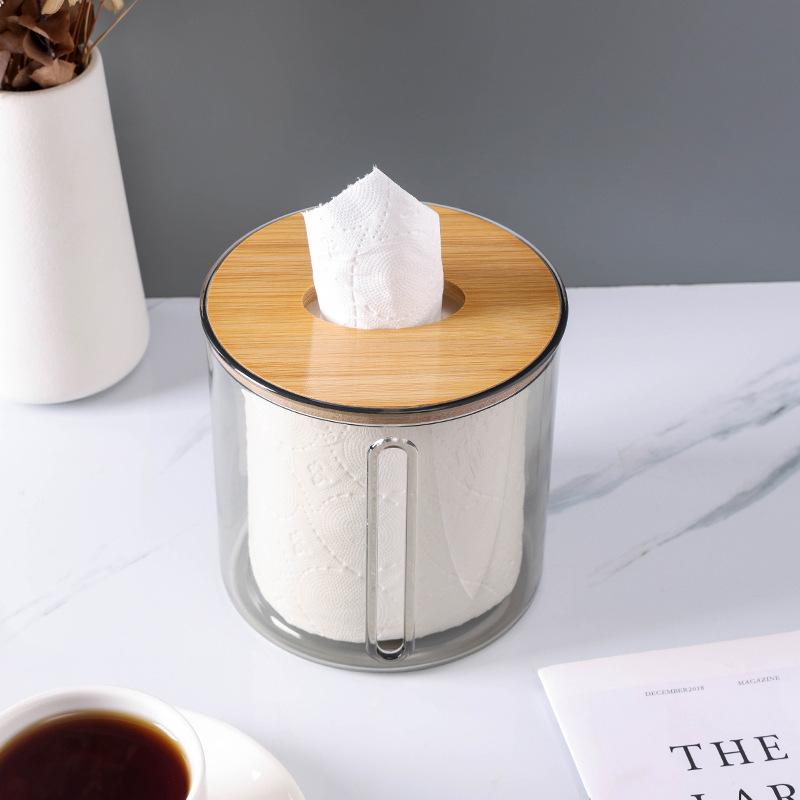 plusnao（プラスナオ） トイレットペーパーケース 卓上 ティッシュ