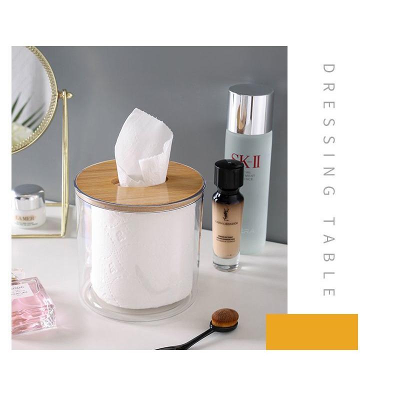 plusnao（プラスナオ） トイレットペーパーケース 卓上 ティッシュ