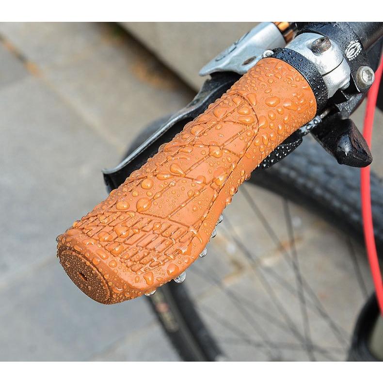 自転車用ハンドルグリップ 左右セット 2本セット 22mm 自転車グリップ