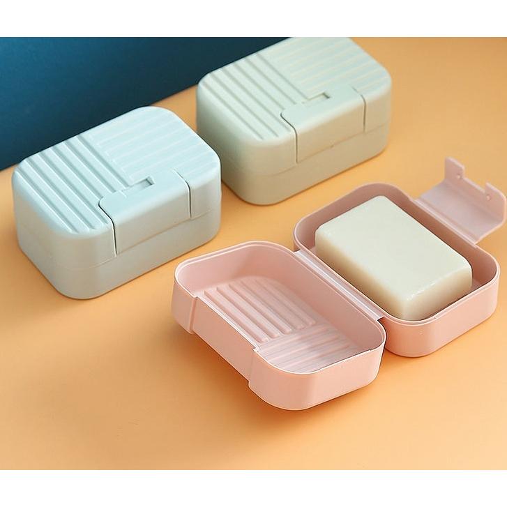 石鹸ケース 石鹸入れ 石鹸箱 ふた付き 持ち運び 携帯 洗面用具