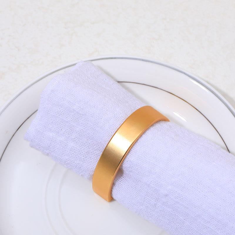 ナプキンリング ナプキンホルダー 留め具 半円 テーブル装飾 結婚式