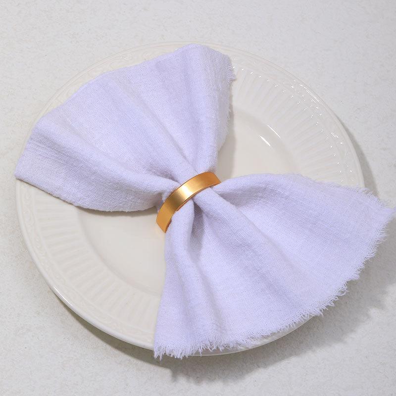 ナプキンリング ナプキンホルダー 留め具 半円 テーブル装飾 結婚式